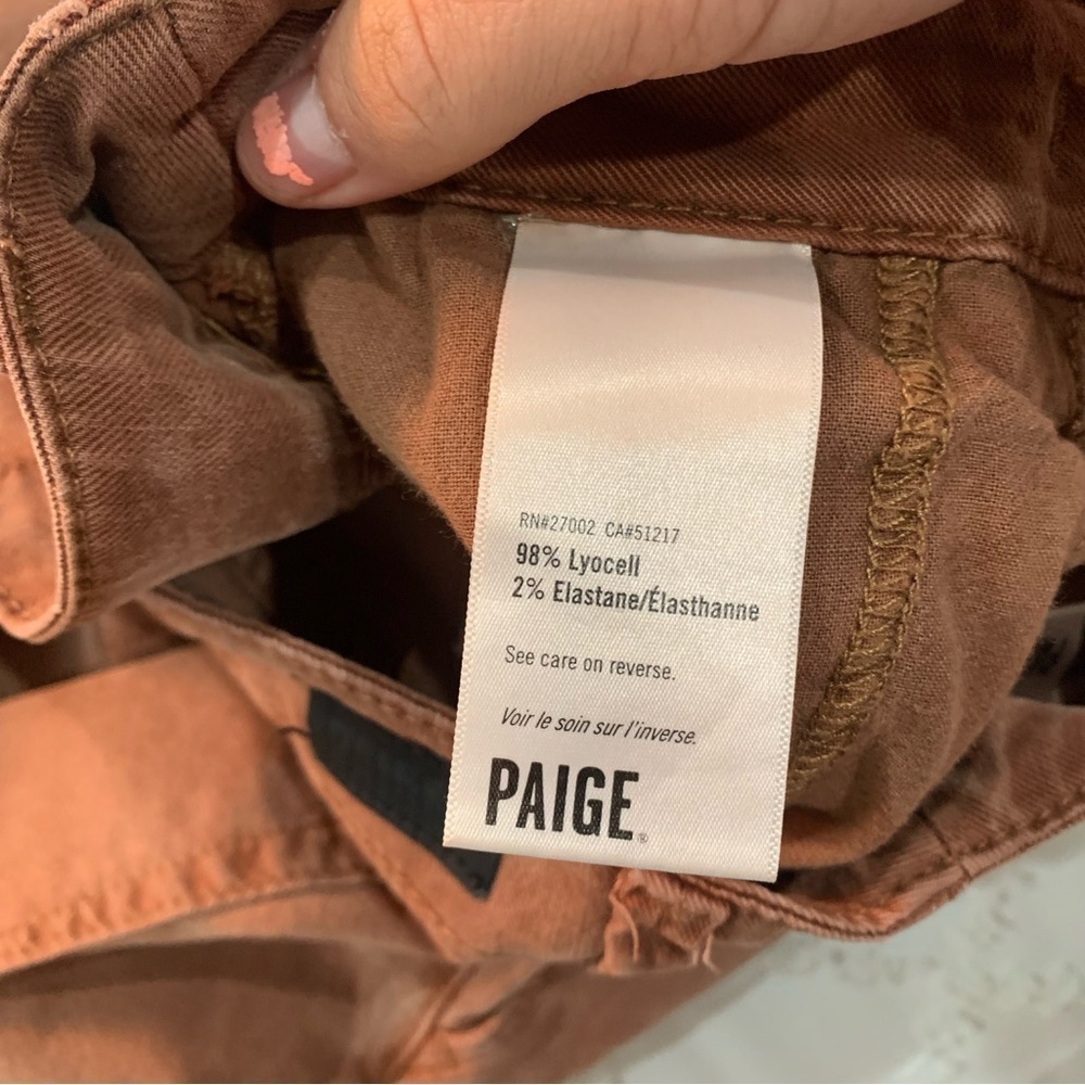 Paige Jeans Carly Wide Leg in Vintage Mocha - Picture 10 of 10
